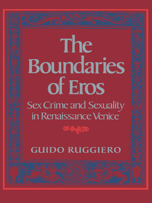 cover image of The Boundaries of Eros